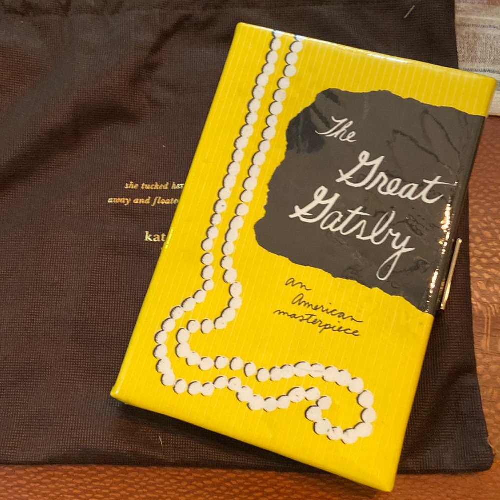 Kate Spade book clutch - The Great Gatsby